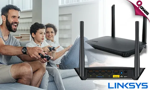 Linksys WiFi 5 Router Dual-Band (AC1000)!